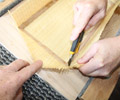 Step 11 - Cutting Away Excess Cane (Next Day)